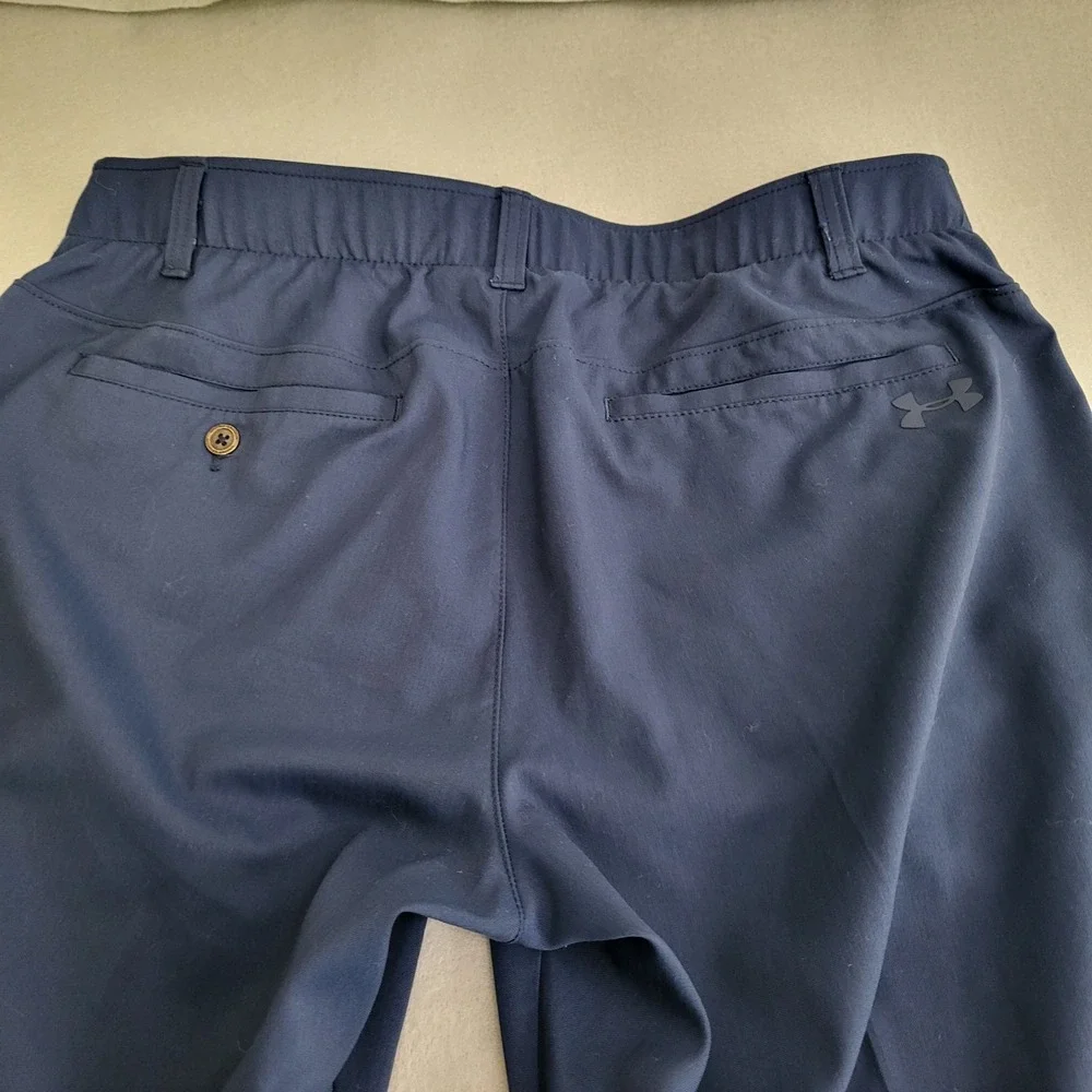 Under Armour Navy Blue Performance Golf Pants Men's Size 34x32